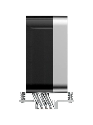����� ��� ���������� Ocypus Delta A40 EX BK Digital (200W, 4-pin PWM, LED temp., 157mm, Al/Cu, 4x6mm, ARGB, 1x120mm, 60CFM, 31dBA, 1600RPM, S:1851/1700/1200/115X, AM5/AM4, black)