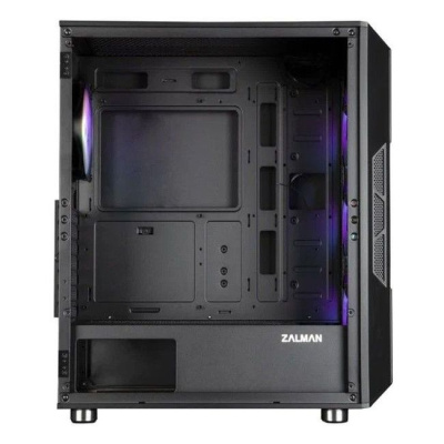  ZALMAN I3 NEO ARGB BLACK, ATX, BLACK, FRONT MESH, WINDOW, 2x3.5", 3x2.5", 1xUSB2.0, 2xUSB3.0, FRONT 3x120mm ARGB, REAR 1x120mm ARGB