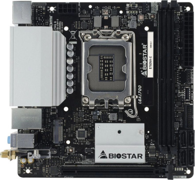 ����������� ����� Biostar B760NH-E, LGA 1700, Intel B760, mini-ITX, Ret