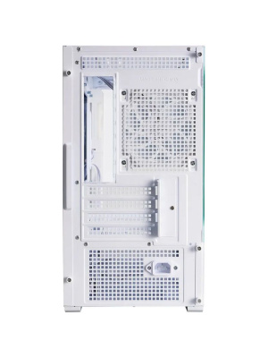 ������ 1STPLAYER CV6 ARGB White / mATX / 3x120mm ARGB & 2x120mm fans / CV6-WH-2FAR-W-2FH7R-W-1FH7-W