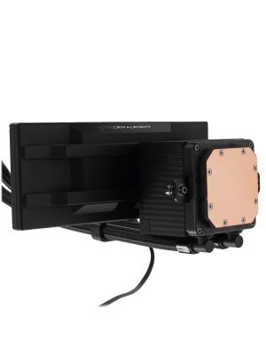 ������� ���������� ��� ���������� Thermalright Trofeo Vision 360 (360mm, LED, Black, ARGB/ Fans: 3x120mm, 69CFM, 27dBA, 2150RPM/ Pump height 102mm, 6400RPM, Rad thickness 27mm/ S: 1700, 1200, 1851, 115X, 2011, 2066, AM5, AM4)