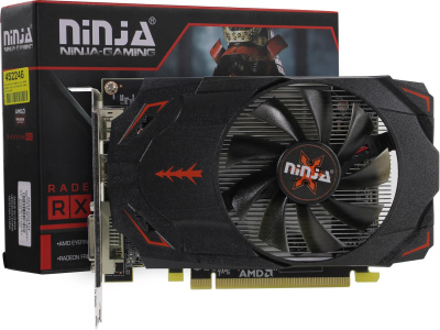 ���������� Ninja (Sinotex) AMD Radeon RX 550 4GB GDDR5 128bit DVI-D DP HDMI 1FAN RTL (AKRX55045F)