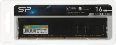   16GB Silicon Power SP016GBLFU266X02 2666 , DDR4, CL19, DIMM
