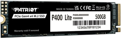 ���������� SSD Patriot PCIe 4.0 x4 500GB P400LP500GM28H P400 M.2 2280