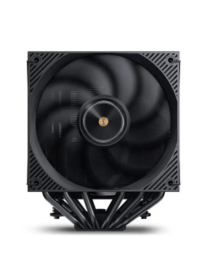 ����� JONSBO CC90 Black LGA1851/1700/1200/115X/AM5/AM4 (TDP 285W, PWM, 130mm Black Fan + 120mm Black Fan, 6 �������� ������, ������ ����, 4-pin) Retail