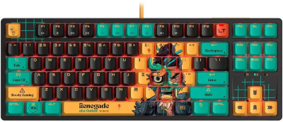 ���������� A4Tech Bloody AT87 Renegade ������������ ������/������� USB for gamer LED (AT87)