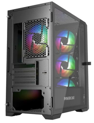 ������ PowerCase Alisio Micro X4B V2 [CAMCXB-A4] ������  (CAMCXB-A4)