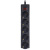 Сетевой фильтр Perfeo "POWERX", 1,8м, 5 розеток, черный (PF_A4714) Сетевой фильтр Perfeo "POWERX", 1,8м, 5 розеток, черный (PF_A4714)