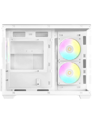 ������ Ocypus Gamma C54 WH ARGB, MATX, USB3.0*1+USB2.0*2, SIDE 2x120mm ARGB, REAR 1x120mm ARGB