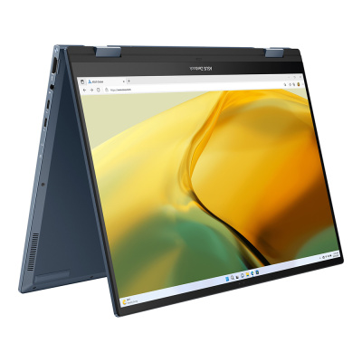  ASUS ZenBook14 Flip OLED UP3404VA-KN184W, 14" (2880x1800) OLED 90 /Intel Core i7-1360P/16 LPDDR5/1 SSD/Iris Xe Graphics/Windows 11 Home,  (90NB10E2-M008S0)