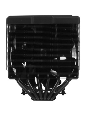 ����� ��� ���������� Thermalright Peerless Assassin 140 Digital Black (4-pin PWM, 165mm, Ni/Cu, 6x6mm, 1x120mm + 1x140mm, 82.CFM, 29.6dBA, 1850RPM, S: 1200, 1700, 1851, 115X, 2011, 2066, AM4, AM5, black)