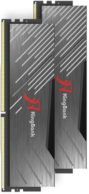 ������ ������ DDR5 Kingbank 32GB (2x16Gb) 6400MHz Black Heatsink / KRXB series / Hynix M-die CL32 (32-39-39-80) /K5.01.FPM5FD9401