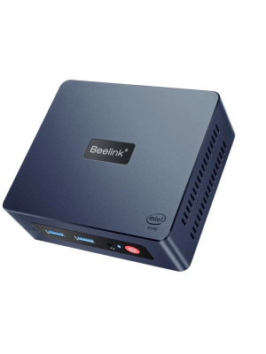 ����-�� Beelink Mini S, Intel Celeron N5095/8 �� DDR4/256 �� SSD/Intel UHD Graphics/Windows 11 Pro, ����� (BL/MINI S/N5095/8G/256G/Navy Blue)