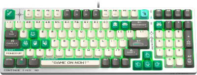 ���������� ��������� A4Tech Bloody S98 Pixels Green, ������������, ������������� BLMS Red, �������� ����, ��������� ������, USB