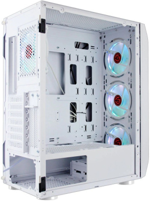 ������ Ginzzu GL390 White RGB �����