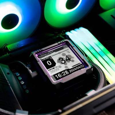 ������� ������� ���������� Thermalright Frozen Warframe PRO 360 Black ARGB (TRFWP360AB)