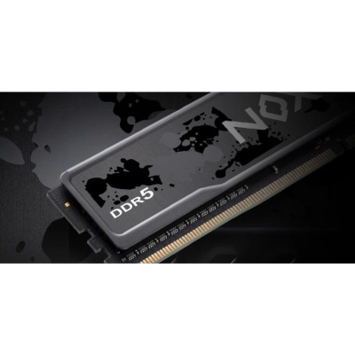 Apacer  DDR5  16GB  5200MHz DIMM NOX Black Gaming Memory (PC5-41600) CL40 1.25V (Retail) 2048*8  Heat Sink (Retail) 3 years (AH5U16G52C522MBAA-1)