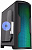   Gamemax G562 Matrix ATX case, black, w/o PSU, Blue LED rear fan