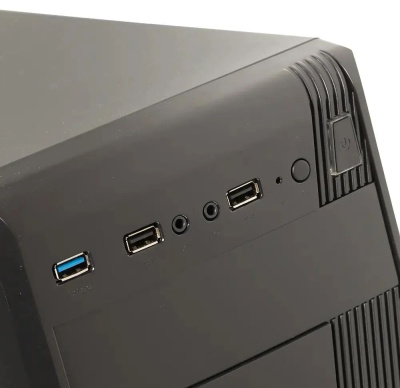  Aerocool Cs-1101, ATX,  , 2 x USB 2.0, 1 x USB 3.0,   1 x 80- 