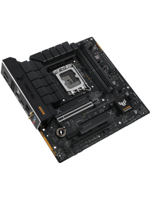 ����������� ����� ASUS TUF GAMING B760M-BTF WIFI D4, LGA1700, B760, 4*DDR4, 4*SATA, 3*M.2, 4*USB 3.2, 3*USB 2.0, Type-C, 2*PCIx16, 1*PCIx1, DP+HDMI, mATX; 90MB1E50-M0EAY0