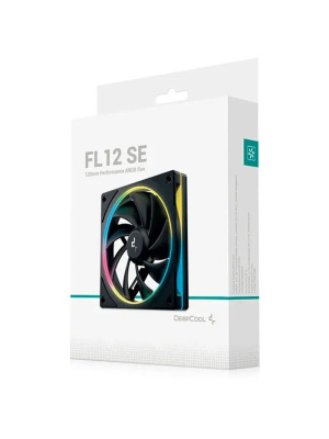 ���������� DEEPCOOL FL12 SE 120x120x25�� (PWM, ARGB, ������, 400-1900��/���) Color BOX