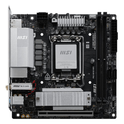 ����������� ����� MSI PRO H810I WIFI, H810, LGA1851, mini-ITX, Ret