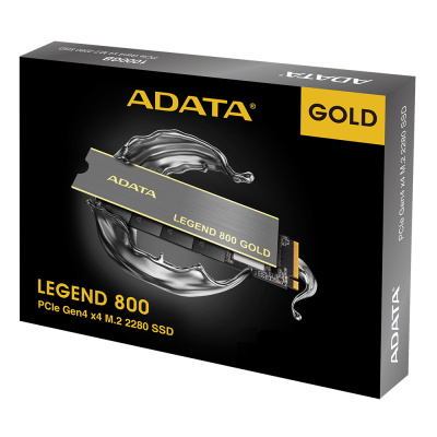 ADATA M.2 2280 1TB LEGEND 800 GOLD PCI-E 4.0 4x, SMI SM2267G, 3D NAND, 2200/3500