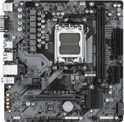 ����������� ����� Gigabyte B650M S2H (rev. 1.4), SocketAM5, AMD B650, mATX, Ret