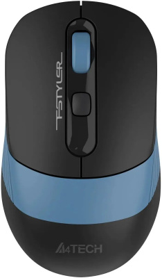 ���� ������������ A4Tech Fstyler FB10CS black/blue (����������, silent, BT/Radio, USB, 4but, 2000dpi)(FB10CS USB ASH BLUE)
