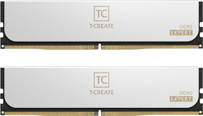 ������ ������ 32GB (2x16GB)  TEAMGROUP T-Create Expert, DDR5, 6000MHz CL30 (30-36-36-76) 1.35V / CTCWD532G6000HC30DC01 / White
