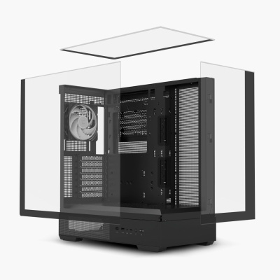 ������ Zalman P40 Prism Plus Black, Midi-Tower, ��� ��, ������