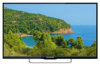��-��������� Polarline ��������� 43", ���������� Full HD (1920x1080), 50 ��, ��������� DVB-T2, 3xHDMI, 2xUSB