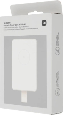 ������� ��������� ����������� Xiaomi Magnetic Power Bank 6000 mAh GL