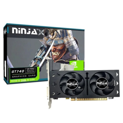 ���������� NINJA (SINOTEX) GT740 PCIE 4G 128-bit GDDR5 DVI HDMI CRT RTL