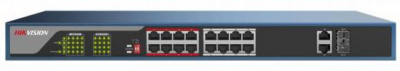 ���������� Hikvision DS-3E0318P-E 16-ports 10/100Mbps