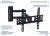 Кронштейн Kromax PIXIS-XS черный 22-55" max 30кг VESA 300×300 поворотно-выдвижной и наклонный Кронштейн Kromax PIXIS-XS черный 22-55" max 30кг VESA 300×300 поворотно-выдвижной и наклонный