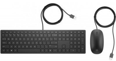 ���������� + ���� HP Pavilion 400 Wired Black (4CE97AA)