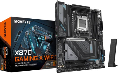   Gigabyte X870 GAMING X WIFI7 SocketAM5, AMD X870, ATX, Ret