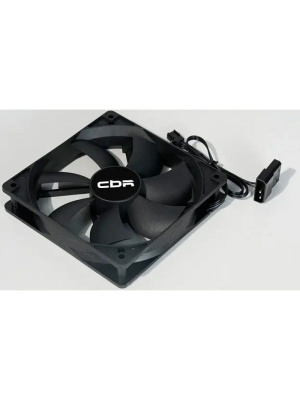 ���������� ��� ������� CBR-CF-12025-1200B, 120*120*25��, 3-pin+molex, 1200 RPM, 36 CFM, 25 dBA