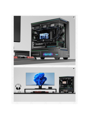 ������� �������� ���������� Thermalright Wonder Vision 360 Turbo ARGB Soc-AM5/AM4/1200/1700/1851 ������ 4-pin 28.1dB Al LCD Ret (W-VISION-TURBO-360-BL-ARGB)