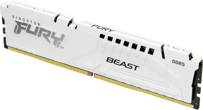 ����������� ������ DDR 5 DIMM 16Gb PC44800, 5600Mhz, Kingston FURY Beast White EXPO CL36 (KF556C36BWE-16)
