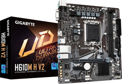 ����������� ����� Gigabyte H610M H V2 mATX, Ret