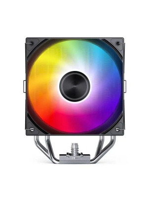 ����� JONSBO CA40 Black LGA1851/1700/1200/115X/AM5/AM4 (TDP 225W, PWM, 120mm ARGB LED Fan, 4 �������� ������, 4-pin) Retail