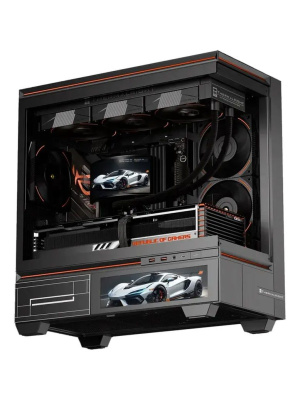 ������� �������� ���������� Thermalright Rainbow Vision 360 Turbo ARGB Black / 3x120mm ARGB PWM Fans / TRRV360TAB