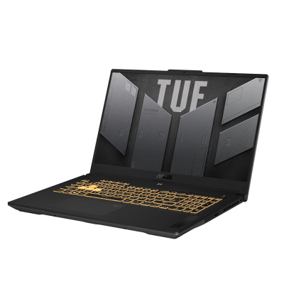 Ноутбук ASUS TUF Gaming A17 2023 FA707XV-HX017, 17.3" (1920x1080) IPS 144Гц/AMD Ryzen 9 7940HS/16ГБ DDR5/512ГБ SSD/GeForce RTX 4060 8ГБ/Без ОС, серый (90NR0E95-M00140)