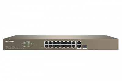 ����������� ���������� TENDA (IP-COM) F1218P-16-250W  � 16-�������� PoE