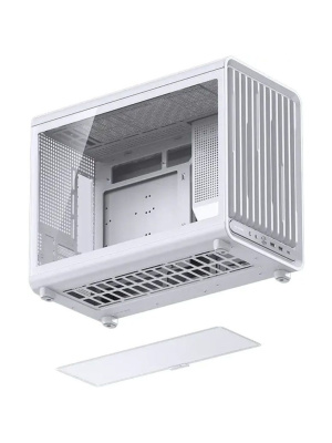 ������ JONSBO D33 White, mini-ITX, mATX, �����