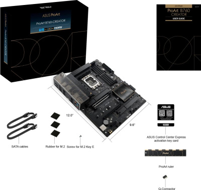   ASUS PROART B760-CREATOR, LGA 1700, Intel B760, ATX, Ret 90MB1F20-M1EAY0