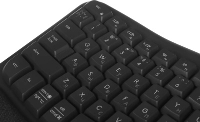 ���������� Logitech Wave Keys ���������� USB ������������ BT/Radio slim Ergo LED (��������� ��� ��������) (920-012319)