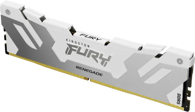   Kingston 16GB 6000MT/s DDR5 CL32 DIMM FURY Renegade White XMP (KF560C32RW-16)